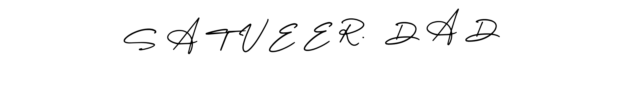 Once you've used our free online signature maker to create your best signature AmerikaSignatureDemo-Regular style, it's time to enjoy all of the benefits that S A T V E E R.  D A D name signing documents. S A T V E E R.  D A D signature style 3 images and pictures png