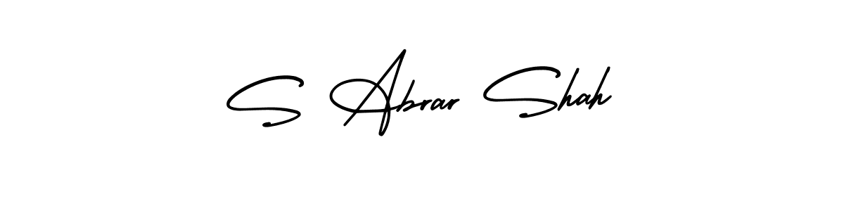 You can use this online signature creator to create a handwritten signature for the name S Abrar Shah. This is the best online autograph maker. S Abrar Shah signature style 3 images and pictures png