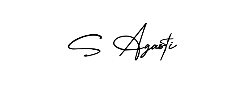 See photos of S Agasti official signature by Spectra . Check more albums & portfolios. Read reviews & check more about AmerikaSignatureDemo-Regular font. S Agasti signature style 3 images and pictures png