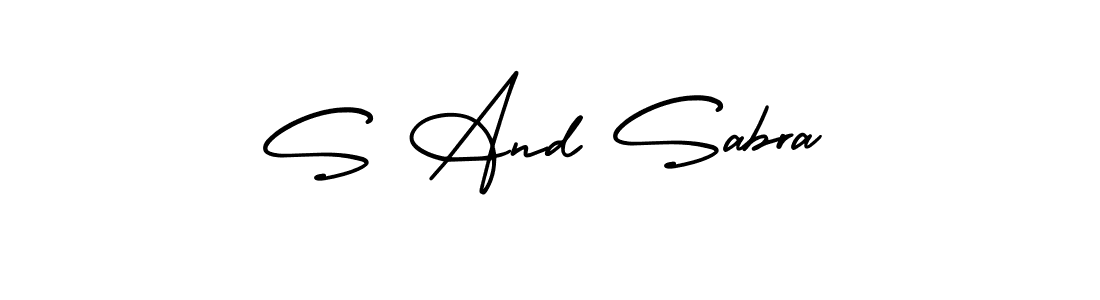 How to make S And Sabra signature? AmerikaSignatureDemo-Regular is a professional autograph style. Create handwritten signature for S And Sabra name. S And Sabra signature style 3 images and pictures png