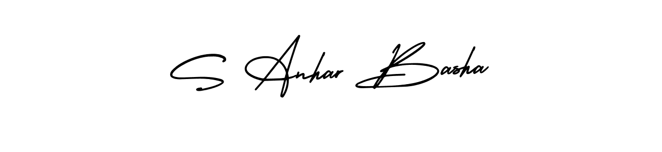 Here are the top 10 professional signature styles for the name S Anhar Basha. These are the best autograph styles you can use for your name. S Anhar Basha signature style 3 images and pictures png