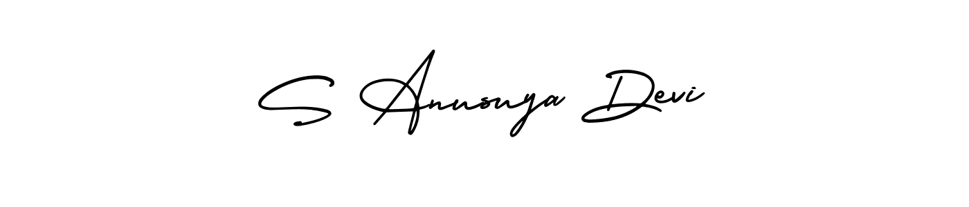Check out images of Autograph of S Anusuya Devi name. Actor S Anusuya Devi Signature Style. AmerikaSignatureDemo-Regular is a professional sign style online. S Anusuya Devi signature style 3 images and pictures png