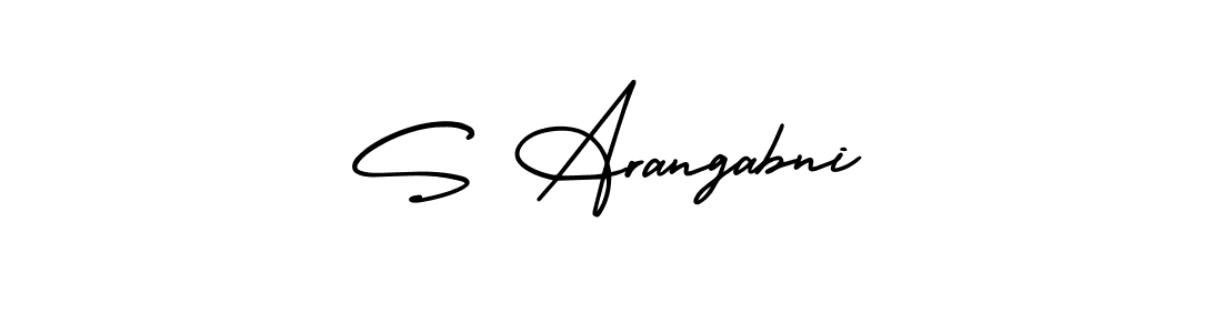 Best and Professional Signature Style for S Arangabni. AmerikaSignatureDemo-Regular Best Signature Style Collection. S Arangabni signature style 3 images and pictures png