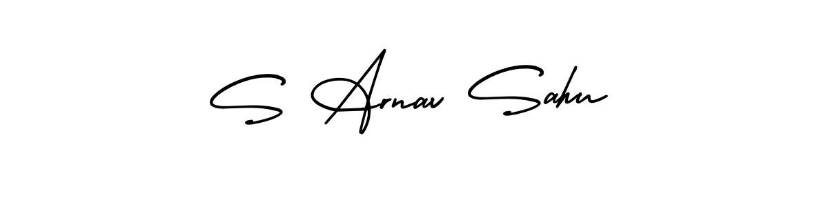 Similarly AmerikaSignatureDemo-Regular is the best handwritten signature design. Signature creator online .You can use it as an online autograph creator for name S Arnav Sahu. S Arnav Sahu signature style 3 images and pictures png