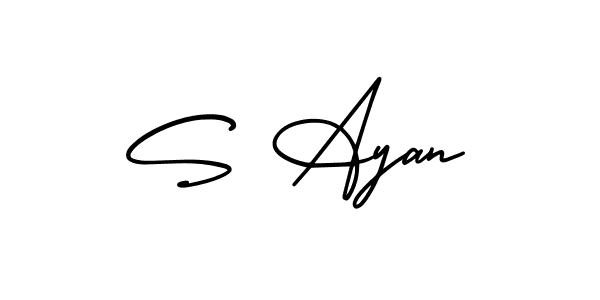 Here are the top 10 professional signature styles for the name S Ayan. These are the best autograph styles you can use for your name. S Ayan signature style 3 images and pictures png