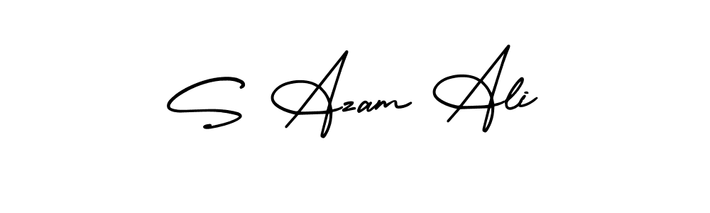 See photos of S Azam Ali official signature by Spectra . Check more albums & portfolios. Read reviews & check more about AmerikaSignatureDemo-Regular font. S Azam Ali signature style 3 images and pictures png