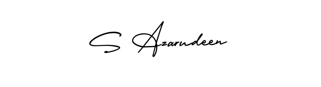 Once you've used our free online signature maker to create your best signature AmerikaSignatureDemo-Regular style, it's time to enjoy all of the benefits that S Azarudeen name signing documents. S Azarudeen signature style 3 images and pictures png