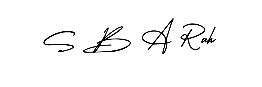You can use this online signature creator to create a handwritten signature for the name S B A Rah. This is the best online autograph maker. S B A Rah signature style 3 images and pictures png