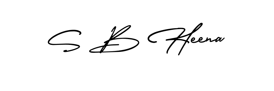 Make a short S B Heena signature style. Manage your documents anywhere anytime using AmerikaSignatureDemo-Regular. Create and add eSignatures, submit forms, share and send files easily. S B Heena signature style 3 images and pictures png
