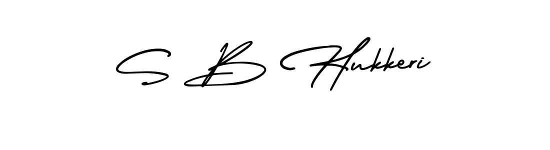 Make a short S B Hukkeri signature style. Manage your documents anywhere anytime using AmerikaSignatureDemo-Regular. Create and add eSignatures, submit forms, share and send files easily. S B Hukkeri signature style 3 images and pictures png