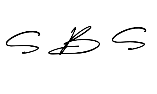 It looks lik you need a new signature style for name S B S. Design unique handwritten (AmerikaSignatureDemo-Regular) signature with our free signature maker in just a few clicks. S B S signature style 3 images and pictures png