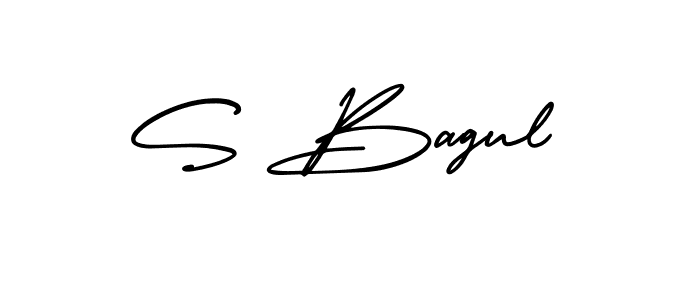 Once you've used our free online signature maker to create your best signature AmerikaSignatureDemo-Regular style, it's time to enjoy all of the benefits that S Bagul name signing documents. S Bagul signature style 3 images and pictures png