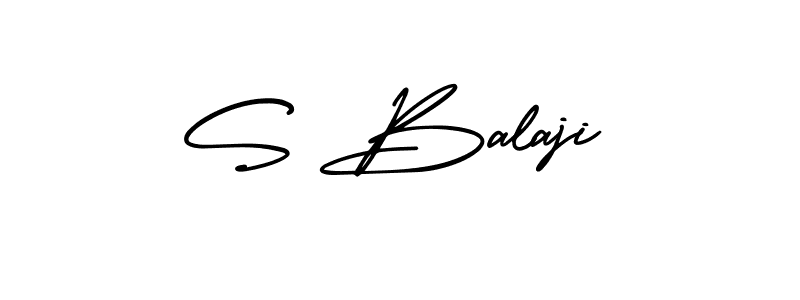 AmerikaSignatureDemo-Regular is a professional signature style that is perfect for those who want to add a touch of class to their signature. It is also a great choice for those who want to make their signature more unique. Get S Balaji name to fancy signature for free. S Balaji signature style 3 images and pictures png