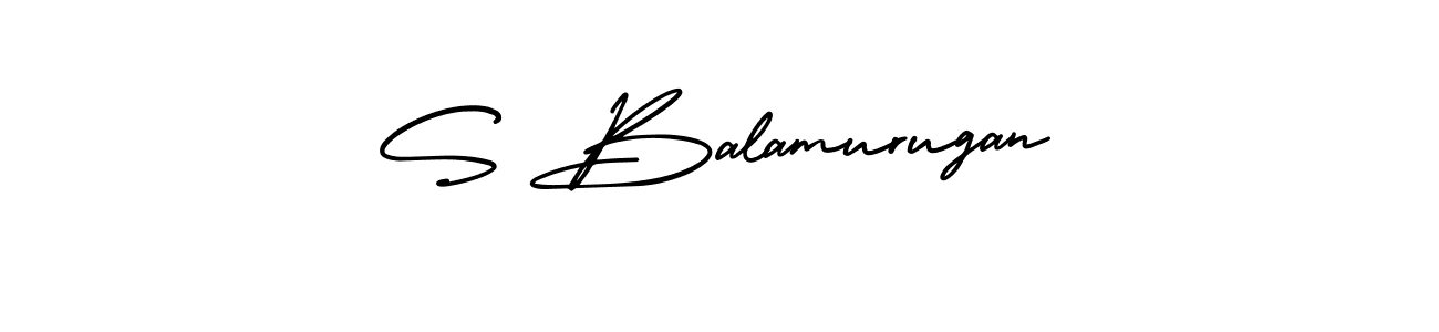 Similarly AmerikaSignatureDemo-Regular is the best handwritten signature design. Signature creator online .You can use it as an online autograph creator for name S Balamurugan. S Balamurugan signature style 3 images and pictures png