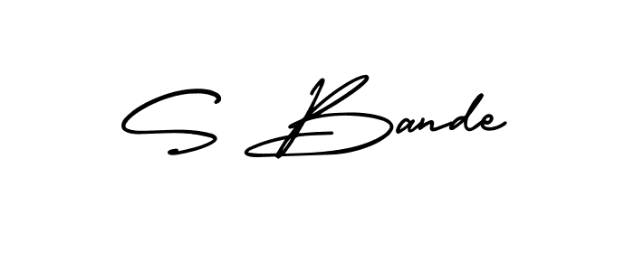 Also You can easily find your signature by using the search form. We will create S Bande name handwritten signature images for you free of cost using AmerikaSignatureDemo-Regular sign style. S Bande signature style 3 images and pictures png