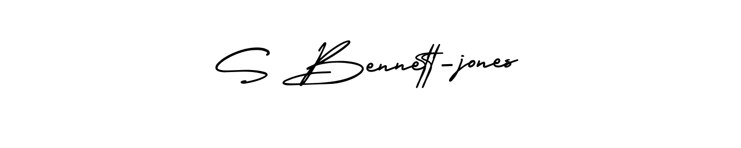 AmerikaSignatureDemo-Regular is a professional signature style that is perfect for those who want to add a touch of class to their signature. It is also a great choice for those who want to make their signature more unique. Get S Bennett-jones name to fancy signature for free. S Bennett-jones signature style 3 images and pictures png