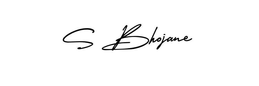 It looks lik you need a new signature style for name S Bhojane. Design unique handwritten (AmerikaSignatureDemo-Regular) signature with our free signature maker in just a few clicks. S Bhojane signature style 3 images and pictures png