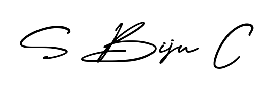 If you are searching for the best signature style for your name S Biju C, here we have designed multiple signature styles using AmerikaSignatureDemo-Regular. S Biju C signature style 3 images and pictures png