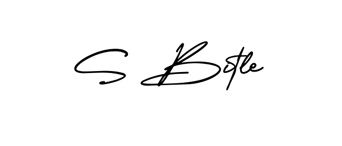 if you are searching for the best signature style for your name S Bitle. so please give up your signature search. here we have designed multiple signature styles  using AmerikaSignatureDemo-Regular. S Bitle signature style 3 images and pictures png