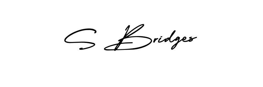 Similarly AmerikaSignatureDemo-Regular is the best handwritten signature design. Signature creator online .You can use it as an online autograph creator for name S Bridges. S Bridges signature style 3 images and pictures png