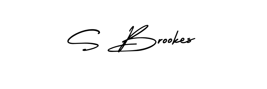 Also we have S Brookes name is the best signature style. Create professional handwritten signature collection using AmerikaSignatureDemo-Regular autograph style. S Brookes signature style 3 images and pictures png