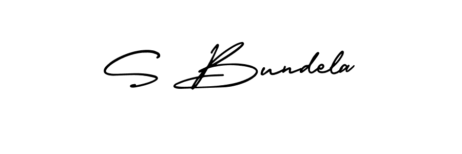 This is the best signature style for the S Bundela name. Also you like these signature font (AmerikaSignatureDemo-Regular). Mix name signature. S Bundela signature style 3 images and pictures png