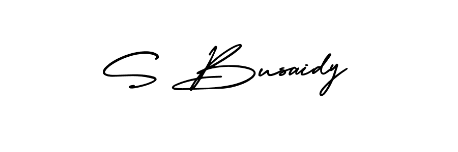 Similarly AmerikaSignatureDemo-Regular is the best handwritten signature design. Signature creator online .You can use it as an online autograph creator for name S Busaidy. S Busaidy signature style 3 images and pictures png