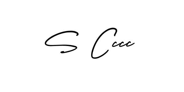 S Cccc stylish signature style. Best Handwritten Sign (AmerikaSignatureDemo-Regular) for my name. Handwritten Signature Collection Ideas for my name S Cccc. S Cccc signature style 3 images and pictures png