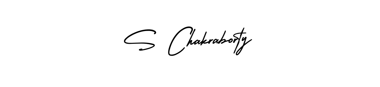 Also You can easily find your signature by using the search form. We will create S Chakraborty name handwritten signature images for you free of cost using AmerikaSignatureDemo-Regular sign style. S Chakraborty signature style 3 images and pictures png