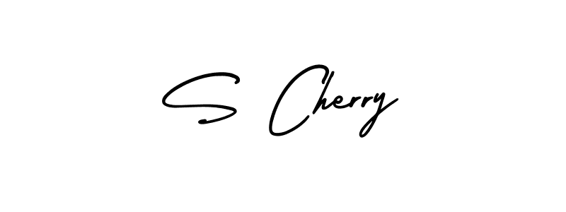 Similarly AmerikaSignatureDemo-Regular is the best handwritten signature design. Signature creator online .You can use it as an online autograph creator for name S Cherry. S Cherry signature style 3 images and pictures png