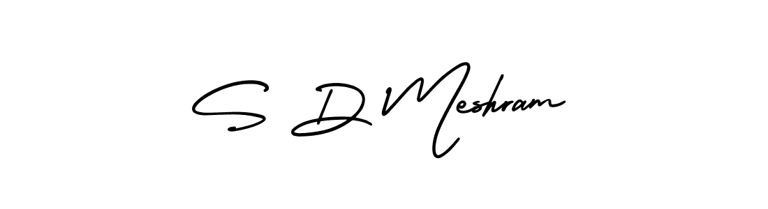 Check out images of Autograph of S D Meshram name. Actor S D Meshram Signature Style. AmerikaSignatureDemo-Regular is a professional sign style online. S D Meshram signature style 3 images and pictures png