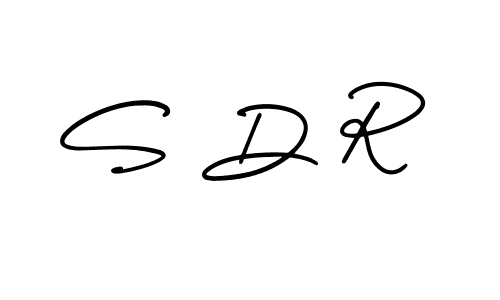 Create a beautiful signature design for name S D R. With this signature (AmerikaSignatureDemo-Regular) fonts, you can make a handwritten signature for free. S D R signature style 3 images and pictures png