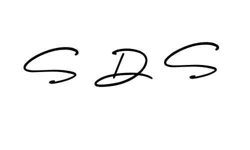How to make S D S signature? AmerikaSignatureDemo-Regular is a professional autograph style. Create handwritten signature for S D S name. S D S signature style 3 images and pictures png