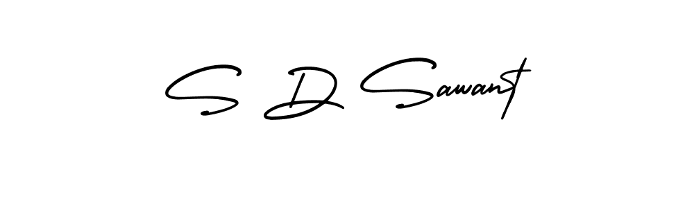 if you are searching for the best signature style for your name S D Sawant. so please give up your signature search. here we have designed multiple signature styles  using AmerikaSignatureDemo-Regular. S D Sawant signature style 3 images and pictures png