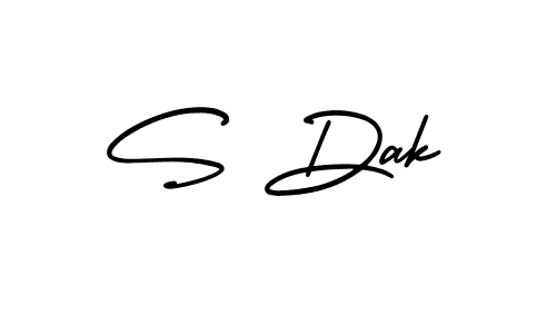 Make a short S Dak signature style. Manage your documents anywhere anytime using AmerikaSignatureDemo-Regular. Create and add eSignatures, submit forms, share and send files easily. S Dak signature style 3 images and pictures png