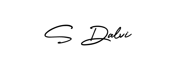 Make a beautiful signature design for name S Dalvi. Use this online signature maker to create a handwritten signature for free. S Dalvi signature style 3 images and pictures png