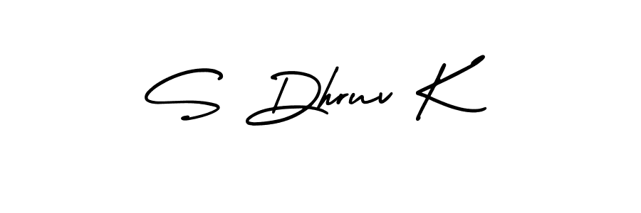 Best and Professional Signature Style for S Dhruv K. AmerikaSignatureDemo-Regular Best Signature Style Collection. S Dhruv K signature style 3 images and pictures png