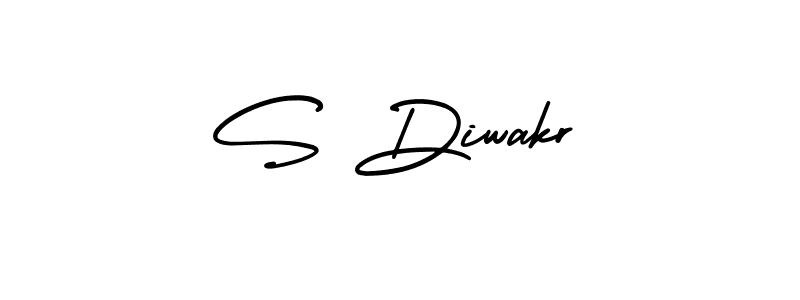 How to make S Diwakr signature? AmerikaSignatureDemo-Regular is a professional autograph style. Create handwritten signature for S Diwakr name. S Diwakr signature style 3 images and pictures png