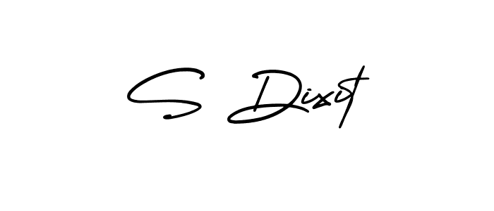How to make S Dixit signature? AmerikaSignatureDemo-Regular is a professional autograph style. Create handwritten signature for S Dixit name. S Dixit signature style 3 images and pictures png
