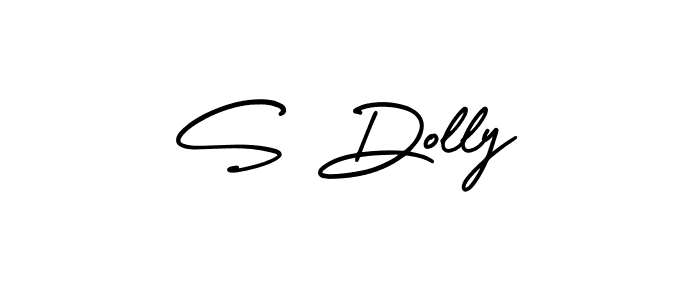 Similarly AmerikaSignatureDemo-Regular is the best handwritten signature design. Signature creator online .You can use it as an online autograph creator for name S Dolly. S Dolly signature style 3 images and pictures png