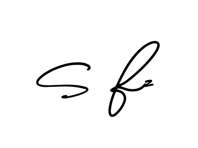 Also we have S Fz name is the best signature style. Create professional handwritten signature collection using AmerikaSignatureDemo-Regular autograph style. S Fz signature style 3 images and pictures png