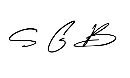 Similarly AmerikaSignatureDemo-Regular is the best handwritten signature design. Signature creator online .You can use it as an online autograph creator for name S G B. S G B signature style 3 images and pictures png
