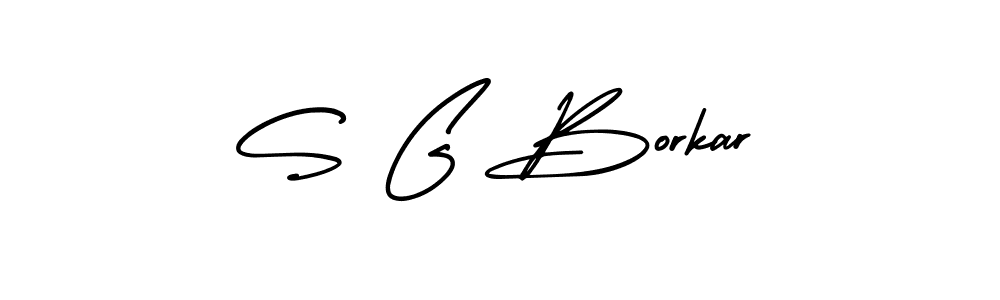 It looks lik you need a new signature style for name S G Borkar. Design unique handwritten (AmerikaSignatureDemo-Regular) signature with our free signature maker in just a few clicks. S G Borkar signature style 3 images and pictures png
