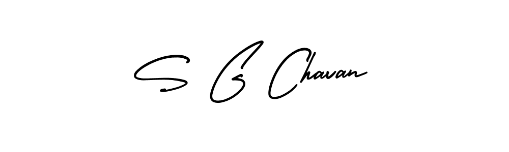 How to make S G Chavan signature? AmerikaSignatureDemo-Regular is a professional autograph style. Create handwritten signature for S G Chavan name. S G Chavan signature style 3 images and pictures png