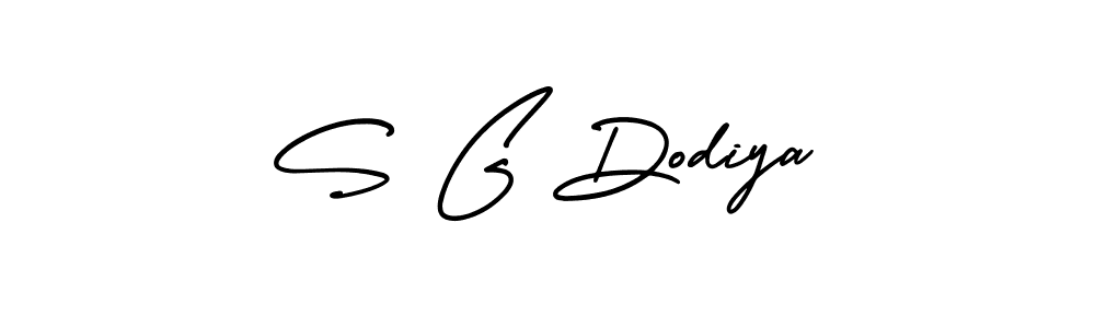 How to Draw S G Dodiya signature style? AmerikaSignatureDemo-Regular is a latest design signature styles for name S G Dodiya. S G Dodiya signature style 3 images and pictures png