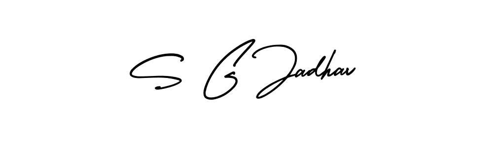 How to Draw S G Jadhav signature style? AmerikaSignatureDemo-Regular is a latest design signature styles for name S G Jadhav. S G Jadhav signature style 3 images and pictures png