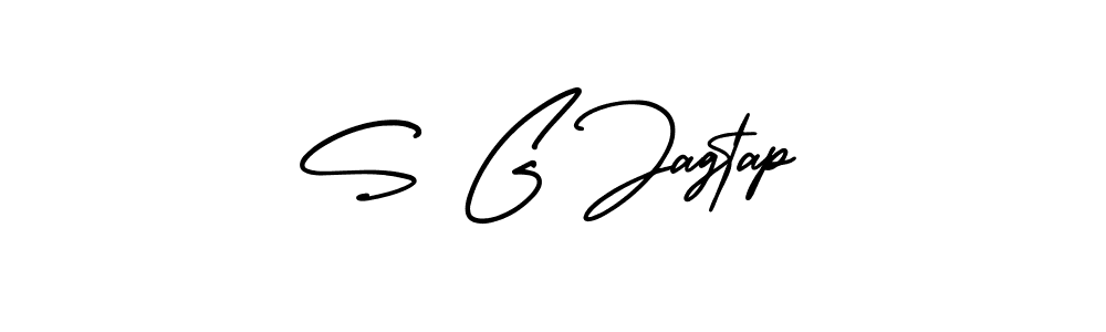 Best and Professional Signature Style for S G Jagtap. AmerikaSignatureDemo-Regular Best Signature Style Collection. S G Jagtap signature style 3 images and pictures png