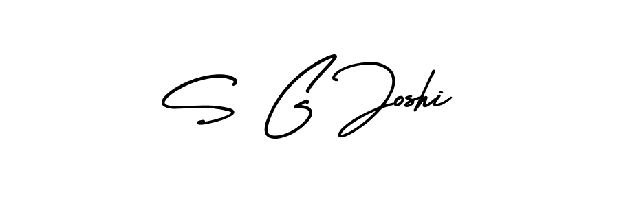 Also You can easily find your signature by using the search form. We will create S G Joshi name handwritten signature images for you free of cost using AmerikaSignatureDemo-Regular sign style. S G Joshi signature style 3 images and pictures png