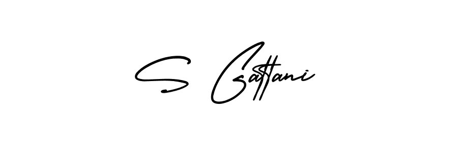 This is the best signature style for the S Gattani name. Also you like these signature font (AmerikaSignatureDemo-Regular). Mix name signature. S Gattani signature style 3 images and pictures png