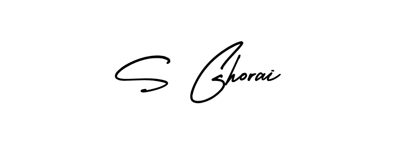 Also You can easily find your signature by using the search form. We will create S Ghorai name handwritten signature images for you free of cost using AmerikaSignatureDemo-Regular sign style. S Ghorai signature style 3 images and pictures png